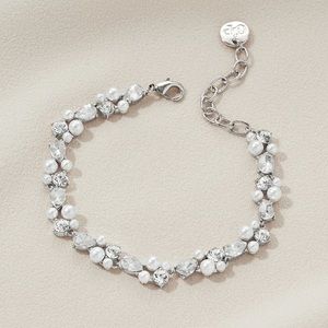 Olive + Piper Nigella Bracelet in Silver NWT